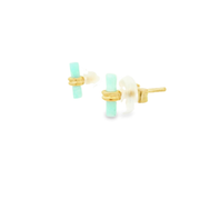 Emerelle 18k Gold Plated Sterling Silver Earrings